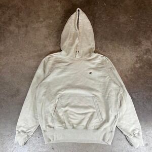 Aime Leon Dore cream hoodie with embroidered rose Women's Size M